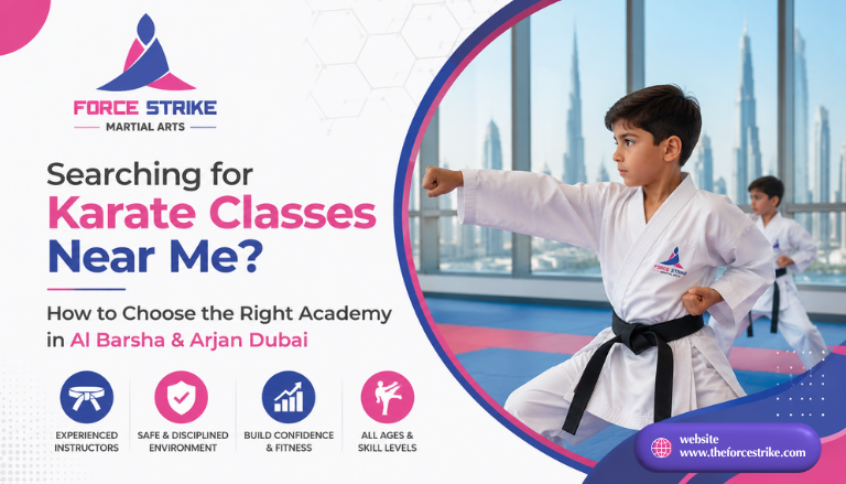 Searching for Karate Classes Near Me? How to Choose the Right Academy in Al Barsha & Arjan Dubai
